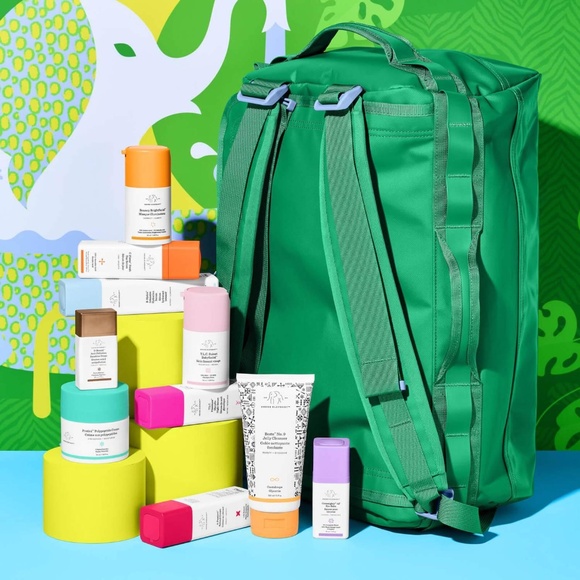 Baboon to the Moon x Drunk Elephant ◡̈ Limited Edition Green Go-Bag Mini 32L - Picture 15 of 15